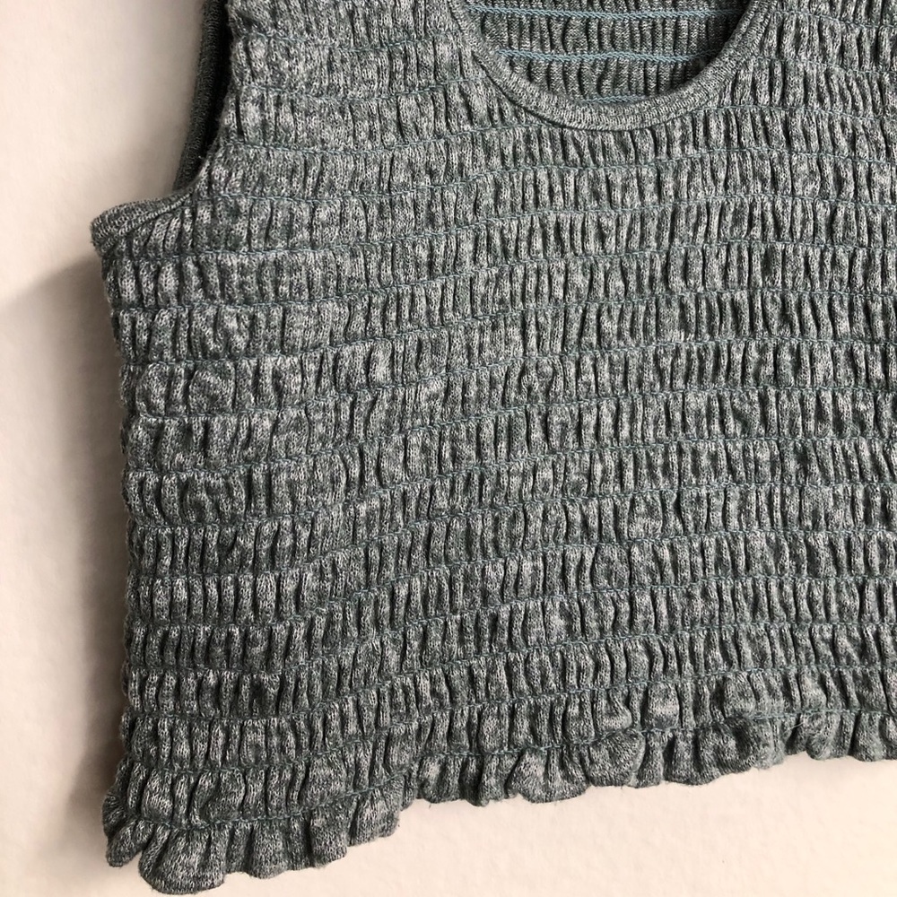 Wilfred Free Puckered Scoop Neck Tank